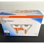 2 Pack Sylvania 45w Capsylite Flood Light Bulbs Par38 Warm White. Fixed Price $12.99.