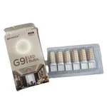 Brvhozx G9 Led Bulbs 3000k Warm White 4w 400-799lm Clear Tube 6 Pack. Fixed Price $5.99.