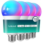 Linkind Smart Light Bulbs, 1600lm (100w Equivalent) Bulb, Work With Alexa. Fixed Price $80.98.