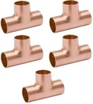 (5) Ea B&k W 64048 1" X Copper Tee Plumbing Fittings. Fixed Price $37.83.