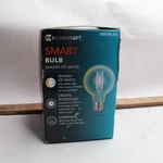 Ecosmart Smart G25 Clear Tunable Cec Led Light Bulb With Voice Control. Fixed Price $7.19.