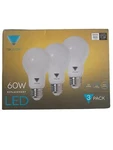 Triglow Led Light Bulbs 60 Watt Equiv. (9 Watt) A19 Soft White (3 Pack). Fixed Price $5.99.