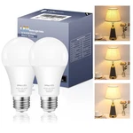 Zorykn 3 Way Light Bulbs 50 100 150 Warm White, A19 2 Pack, 3000k/5-10-15w. Fixed Price $17.12.