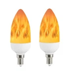 Led Flame Bulb E12 Candelabra Base 3 Watt Warm White Chandelier Bulbs Flamel. Fixed Price $19.59.