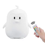 Tianhaixing Silicone Penguin Night Light, 9-color, Remote, Rechargeable Led, Kid. Fixed Price $32.28.