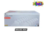 Commercial Electric 12 Pack 6" White Canless Ultra Thin Recessed Light Kits New. Fixed Price $149.98.
