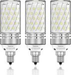 E12 Led Bulbs, 12w Chandelier Light Bulbs 6000k Daylight White, 1200lm 100w Equi. Fixed Price $23.22.