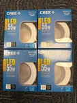 (4) Cree Led 55watt Dimmable Soft White 575lm 4in Recessed Downlight. Fixed Price $59.95.