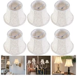 Go&so 6-pack Beige Linen Chandelier Shades(3.15" Top X 5.5" Bottom 4.72"h),wit. Fixed Price $62.07.
