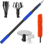 26ft Reach Light Bulb Changer For High Ceilings With Telescopic Extension Pole,. Fixed Price $104.24.