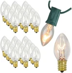 5-watt C7 Night Light Candelabra Bulbs Clear 24-count New. Fixed Price $13.99.