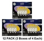 Ge Led Soft White 25 Watt Clear Light Bulbs Medium Base Flame Tip (12 Pack). Fixed Price $18.29.