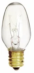 Satco S3791 120v 2/card Candelabra Base 7-watt 7c7 Night Light Bulb, Clear. Fixed Price $9.80.