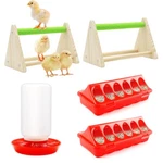 Chick Feeder And Waterer Kit With Perch, 1l Waterer, Flip Top Pou.... Fixed Price $44.13.