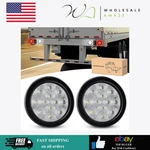 Gooacc 4 Inch Round Trailer Tail Light 2 Pcs 12 Led Amber Turn Signals Lights. Fixed Price $24.99.