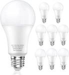 Ledera A21 Led Light Bulbs, 150 Watt Equivalent 8 Pack, Daylight White. Fixed Price $33.11.