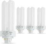 26w Cfl Plug-in Bulb Gx24q-3 Base, 2700k Warm White, Triple Tube, (4-pin) Repl. Fixed Price $37.99.