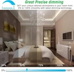 Yochoice 24-pack Dimmable E12 Led Candelabra Bulbs 5000k Daylight White. Fixed Price $38.67.