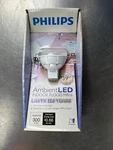4w Philips 4-watt Mr16 Ambient Led 300 Lumens 20w Flood Light Bulb 35k Hours. Fixed Price $9.99.