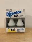 Philips Director 60w Soft White Light Bulbs 2 Pack. Fixed Price $28.49.