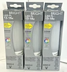 Lot Of 3 Viribright Led Pl 13w-18w Cool White 4000k Gx23-2 Base Light Bulb. Fixed Price $19.99.