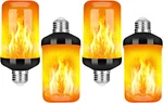 Led Flame Effect Fire Light Bulb Upgraded 4 Modes Flickering Christmas Deco. Fixed Price $41.99.