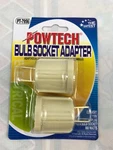 Bulb Socket Adapter Converts 110v Plug To Screw Base Trisonic Brand. Fixed Price $6.49.