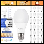 24 Pack A19 Led Bulbs 5000k Daylight, 60w Equivalent, 800 Lumens, E26 Base, Ener. Fixed Price $37.79.