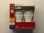 Sylvania A19 E26 Soft White 2700k 800 Lumen Light Bulbs (2-pack). Fixed Price $20.00.