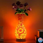 Jaitaik Turkish Mosaic Table Lamp For Living Room Or Bedroom Decoration With Gla. Fixed Price $50.74.