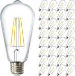 Sunco 32 Pack Vintage Led Edison Bulbs, Dimmable 800lm Warm White, Waterproof. Fixed Price $133.99.