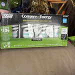 Feit Electric 60w Light Bulbs 4 Pack Conserv Energy 13 Watts 900 Lumens New. Fixed Price $14.55.