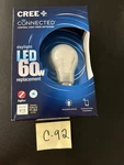 Cree Connected Zigbee 60 Watt Tunable Dimmable Smart Led Bulb. Fixed Price $15.99.