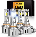 Oxilam Upgraded 9005 9006 Led Light Bulb Combo, 100, 000lm 1100% Brighter 6500k. Fixed Price $98.79.