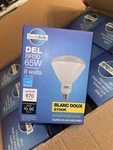 12 X New Earthbulb Led Br30 65w 670 Lumens Soft White 2700k Dimmable. Fixed Price $21.57.