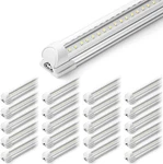 Led Shop Light, 40w 5500lm 5000k, 4ft Integrated Fixture, V Shape, T8 Light Tube. Fixed Price $333.99.