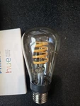 Philips Hue Filament St19 White Ambiance Bluetooth Led E26 7w Smart Bulb. Fixed Price $22.95.