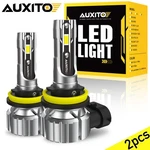 Auxito H8 H11 Led Fog Light Bulb Kit High Low Beam Headlight 6500k Super White. Fixed Price $21.99.
