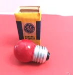 Bms 7-1/2s/r 7.5w 120v E26 Base Red Dark Room Photo Light Bulb Lamp New Ge. Fixed Price $12.95.