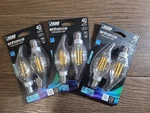 Feit Electric 60w Ba10 E12 Candelabra White Filament Led Light Bulb 5000k -6pac. Fixed Price $15.99.