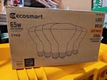 Led 65-watt Br30 Dimmable Light Bulb Soft White (6 Pack) Ecosmart. Fixed Price $22.00.