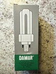 Damar Compact Fluorescent Twin-tube 4-pin Bulb Cfm26w Gx24q-3/841 Eco. Fixed Price $3.99.