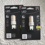 Feit Electric G9 Capsule Led Bulb 4.5w 40w Eq 500lm 3000k Bright White. Fixed Price $15.80.