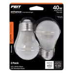 Feit A15 E26 (medium) Led Bulb Soft White 40 Watt Equivalence 2 Pk. Fixed Price $12.54.
