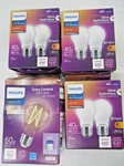 Phillips Dimmable Soft White 40w A15 6 Bulbs & Smart Led 60w Bulb. Fixed Price $27.99.