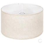 Outon Beige Large Drum Lamp Shades For Floor Lamps, 16" Top X16" Bottom X 9" .... Fixed Price $52.04.
