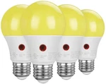 Dewenwils 4-pack Led Light Bulbs Outdoor Dusk To Dawn Sensor A19 Amber Glow Bulb. Fixed Price $14.99.