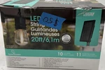 Open Box - Feit Electric 20' Led Filament String Lights Set. Fixed Price $41.81.