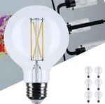 Satco S12482 - 6 Watt G25 Led Globe Light Bulb 3500k 120 Volts (6 Pack). Fixed Price $54.99.