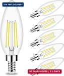 Honesorn Candelabra Led Bulb, E12 Small Light Bulbs 5000k Daylight Dimmable - 60. Fixed Price $25.69.